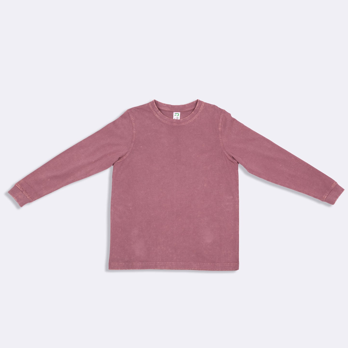 KIDS STONE WASH LONG SLEEVE TEE