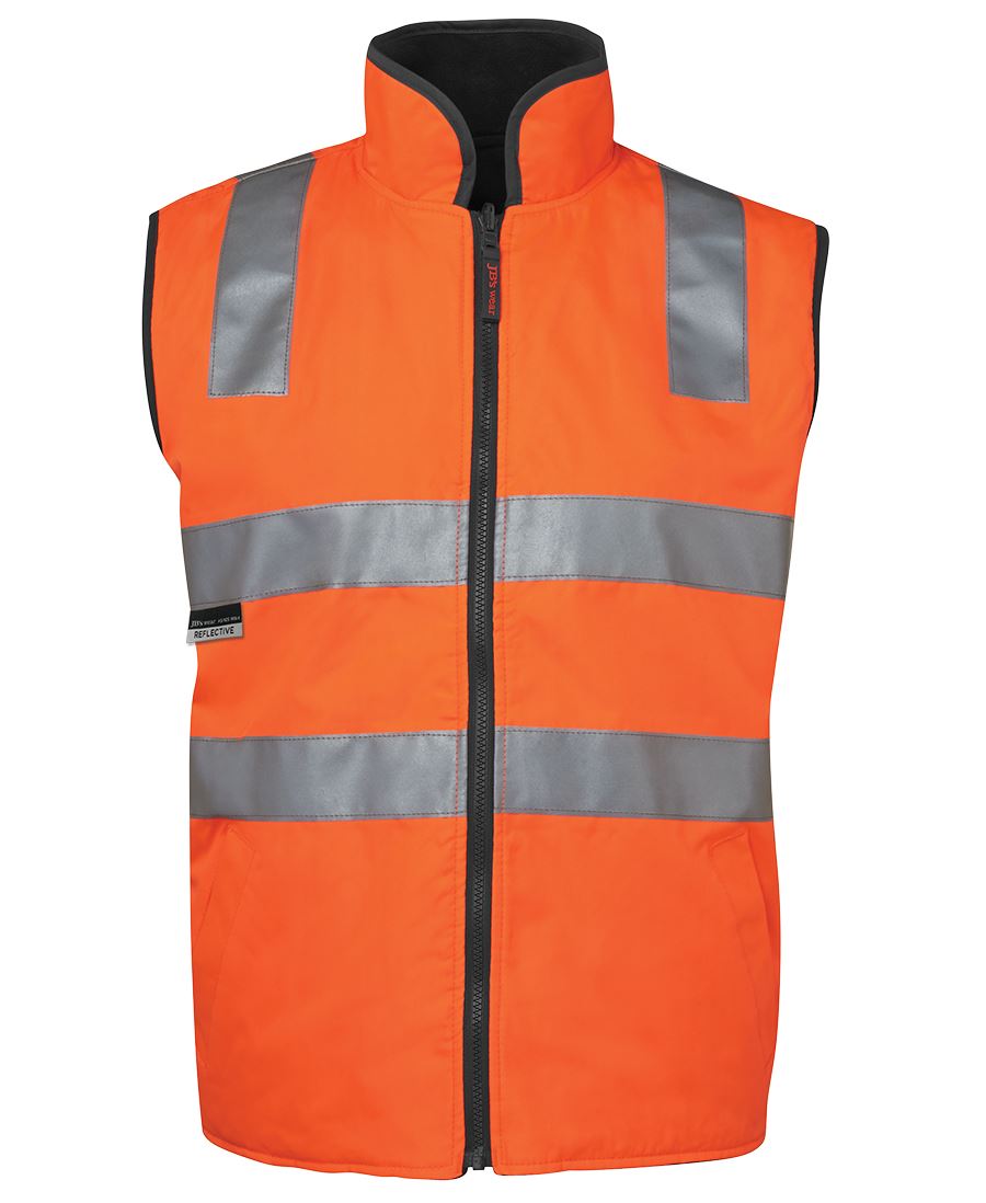 HI VIS 4602.1 (D+N) REVERSIBLE VEST 6D4RV