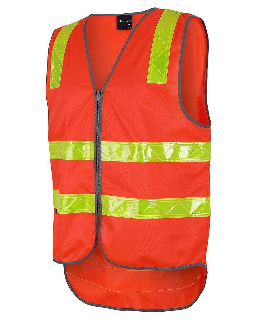 VIC ROAD (D+N) ZIP SAFETY VEST 6DVRV