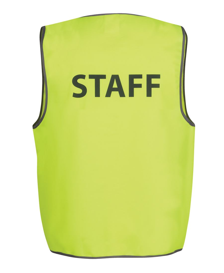 HI VIS SAFETY VEST SECURITY/STAFF/VISITOR 6HVS