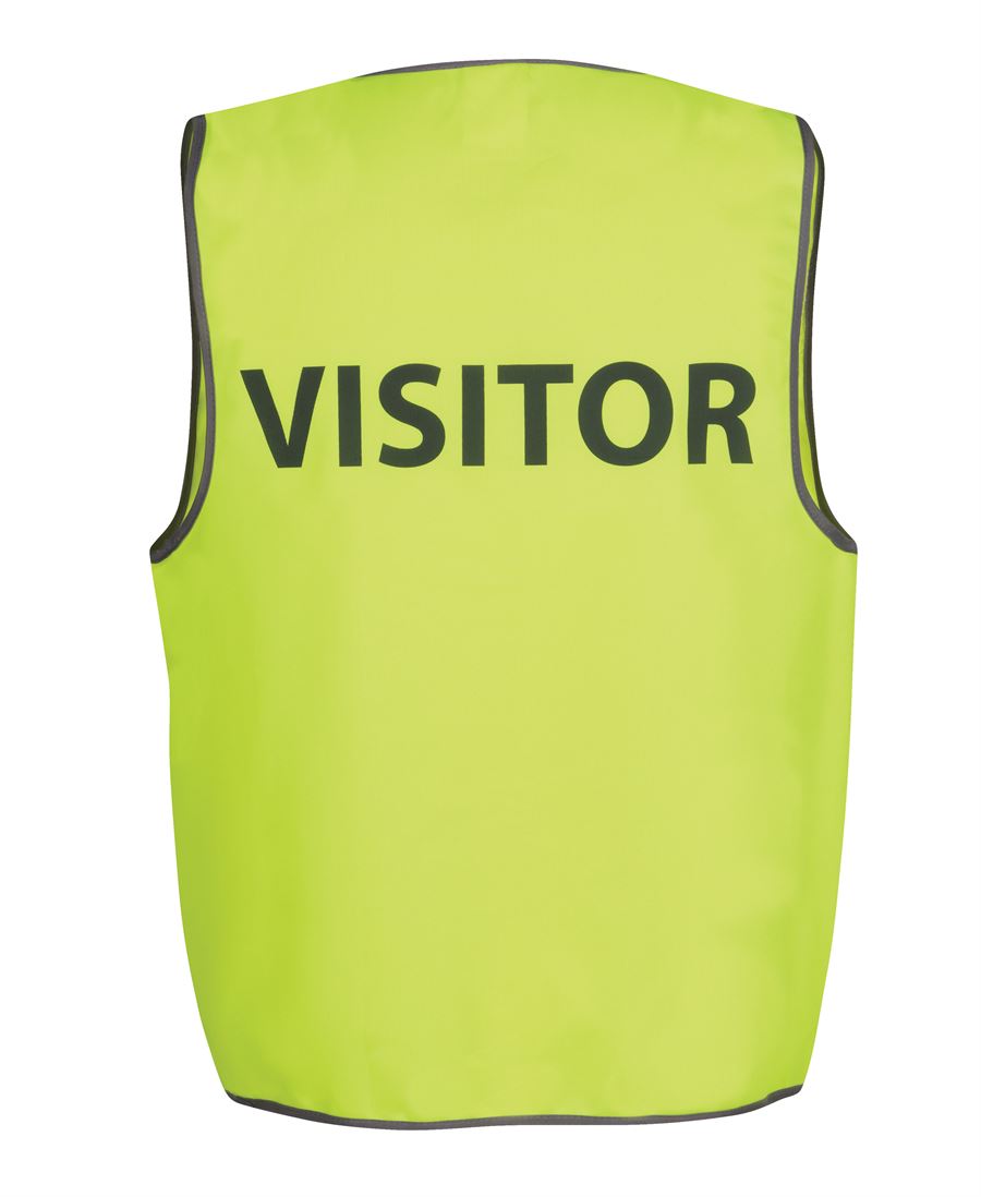 HI VIS SAFETY VEST SECURITY/STAFF/VISITOR 6HVS