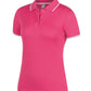 LADIES JACQUARD CONTRAST POLO 7JCP1 Fabric with style.