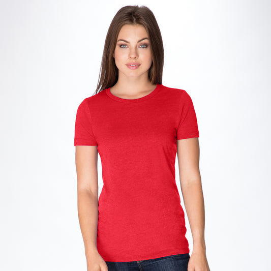 WOMENS CVC CREW NECK TEE